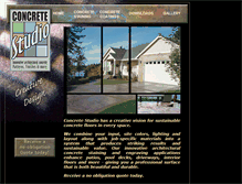 Tablet Screenshot of concretestudio4u.com